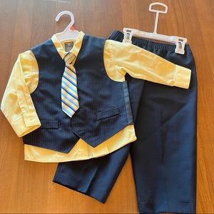 2T/24m boys 4 piece suit